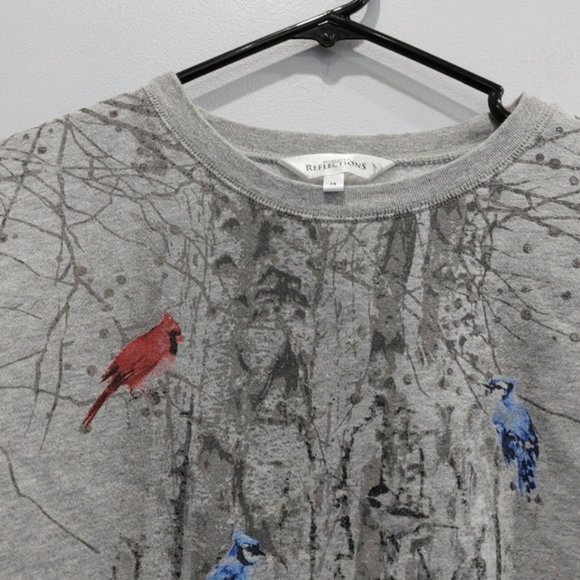 Northern Reflections Bird Graphic Crew Neck Sweater - Picture 3 of 8